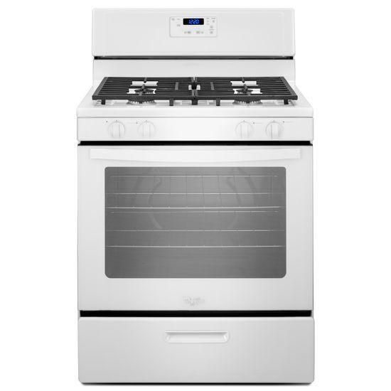 Whirlpool WFG320M0BW 5.1 cu. ft. Freestanding Gas Range with UnderOven